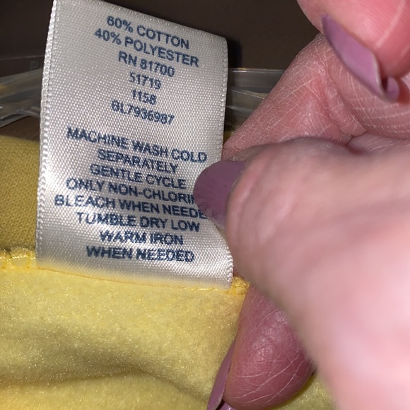 Never Worn Ladies Sweatshirt Snap Jacket Size PM - Picture 10 of 10